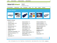 Tablet Screenshot of global-b2b-network.com